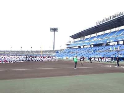 4月6日（金曜日）少年硬式野球四国選手権大会開会式（松山市）の画像