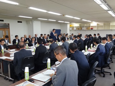 6月25日（月曜日）愛媛県建設事業調整会議（県庁）の画像