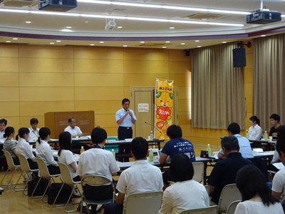 8月29日（水曜日）大学生等との知事とみんなの愛顔でトーク（松山市）の画像
