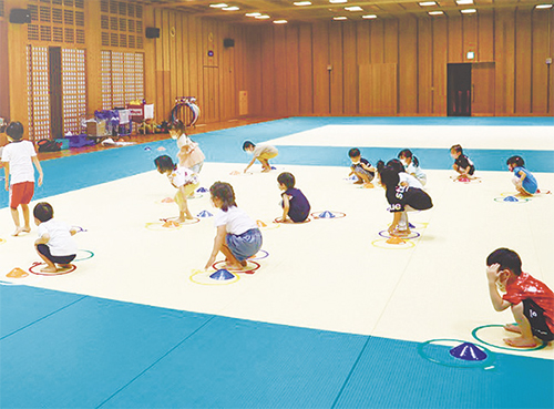 県武道館で運動神経がUPする体操教室を開催！の画像