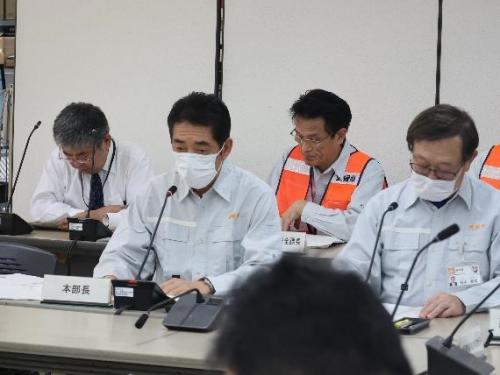 10月12日（木曜日）愛媛県原子力防災訓練（災害対策本部会議）（県庁）