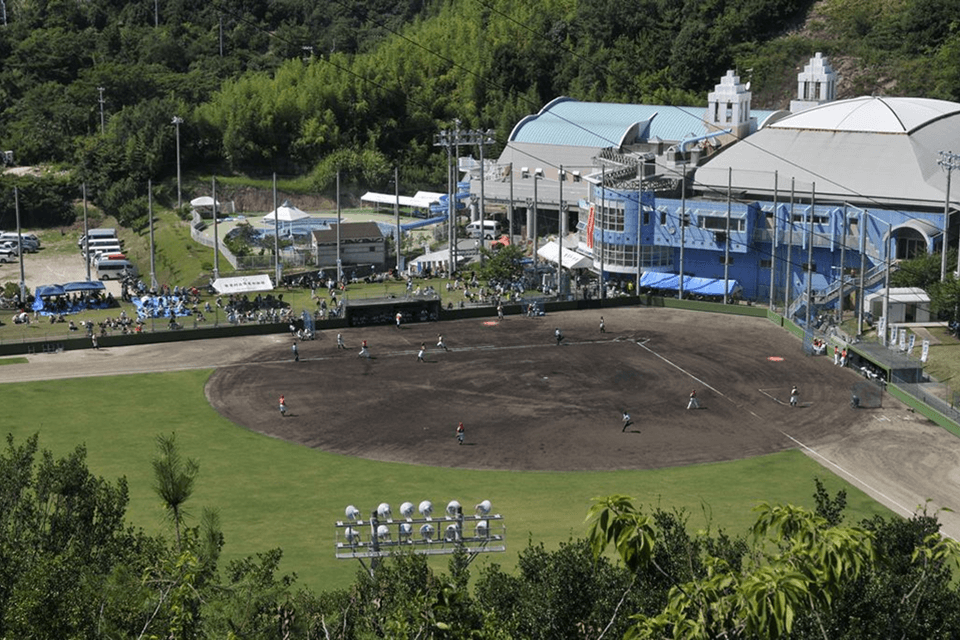 上島町いきなスポレク公園蛙石野球場