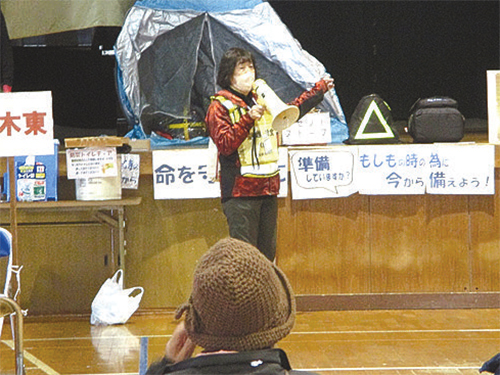 橘校区自主防災会 女性部門