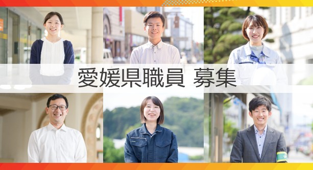 愛媛県職員採用情報サイトの画像