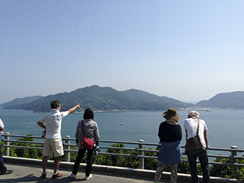 Salt air orienteering (Tsuwajijima Island)