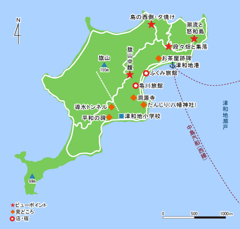 津和地島の位置