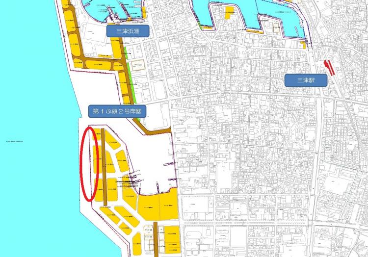 松山港第1ふ頭2号岸壁