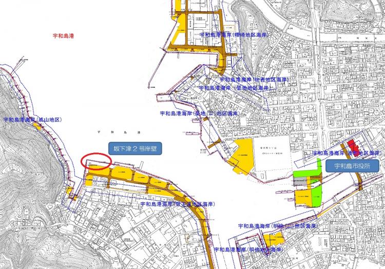 宇和島港坂下津2号岸壁