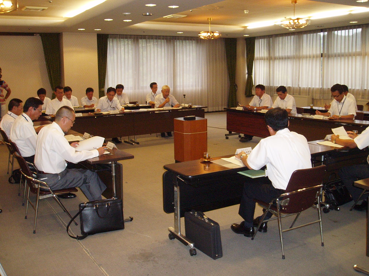 協議会設立準備会及び第1回幹事会の写真