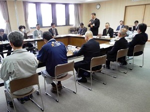 南予地方局建設部大規模氾濫に関する減災対策協議会の画像