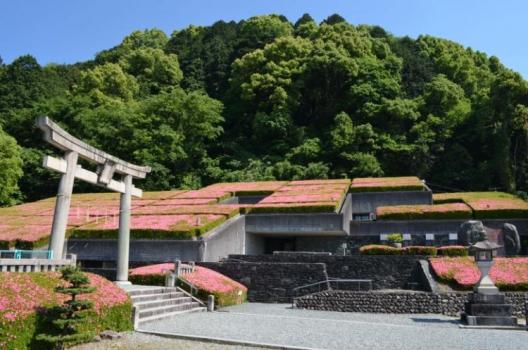 春の別子銅山記念館の外観の画像