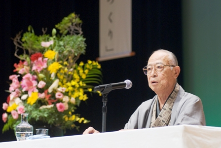 大沢啓二氏の特別講演の画像