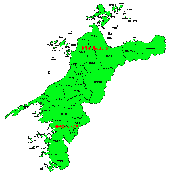 所在地の地図