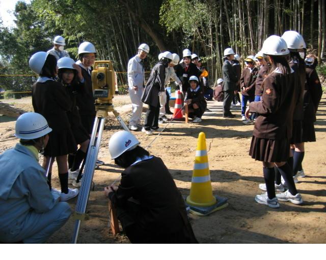 測量機器を用いての操作体験の画像