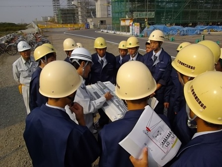 測量機器の活用状況について説明の画像