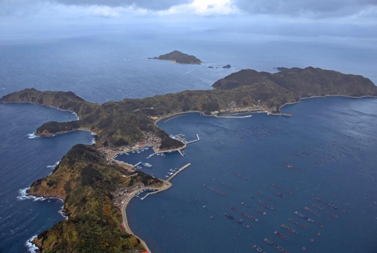 本浦漁港航空写真