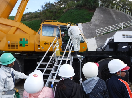 建設機械への試乗体験の画像2