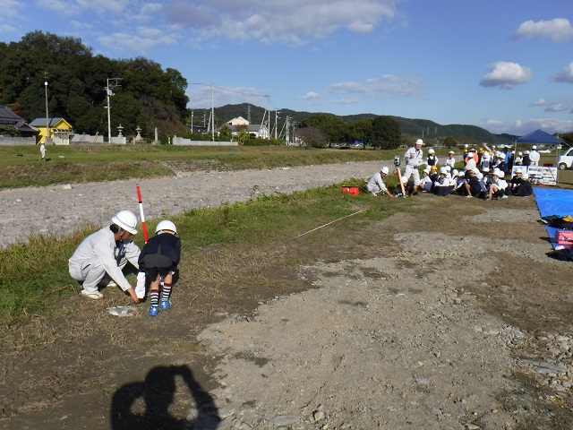 測量機器体験の画像