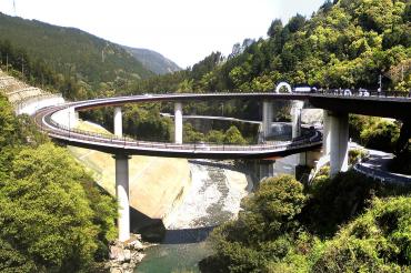 新居浜別子山線　青龍橋工区