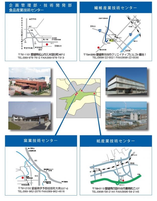 産業技術研究所地図