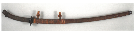 太刀(銘　恒真　革包太刀拵)の画像2