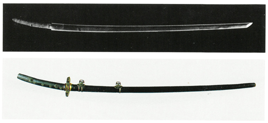 黒漆太刀(無銘)の画像