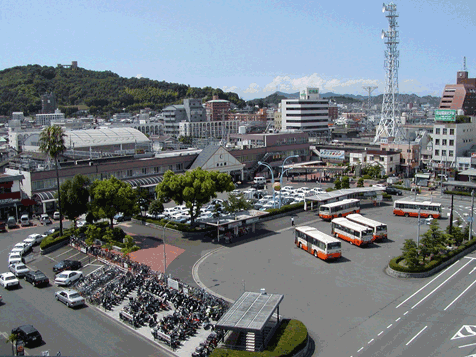 松山駅の現況写真