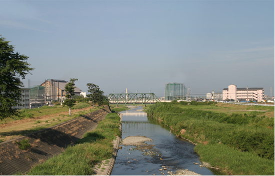 石手川橋りょう整備前