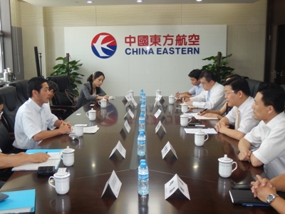 7月13日（金曜日）中国東方航空株式有限公司西北支社訪問（西安市）の画像