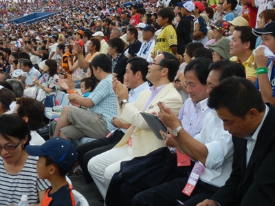7月21日（土曜日）プロ野球オールスターゲーム2012観戦（松山市内）の画像