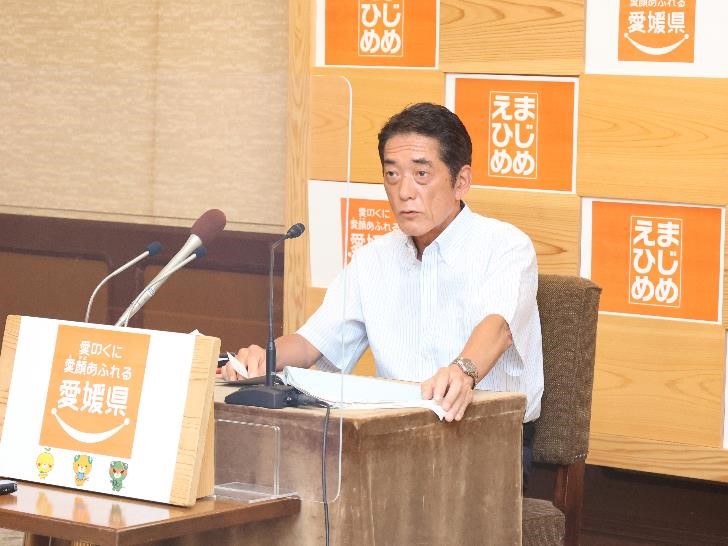 9月4日（月曜日）定例記者会見（県庁）