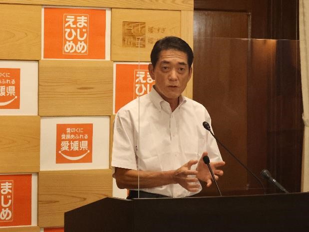 9月22日（金曜日）特別職人事に関する記者発表（県庁）