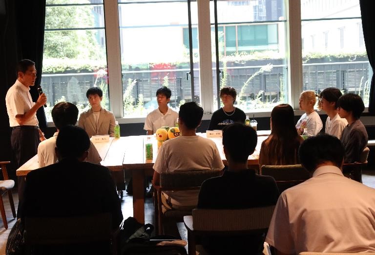 9月27日（水曜日）首都圏の大学生らとの知事とみんなの愛顔でトーク（東京都）