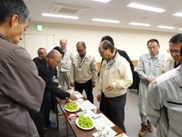 食味評価の様子