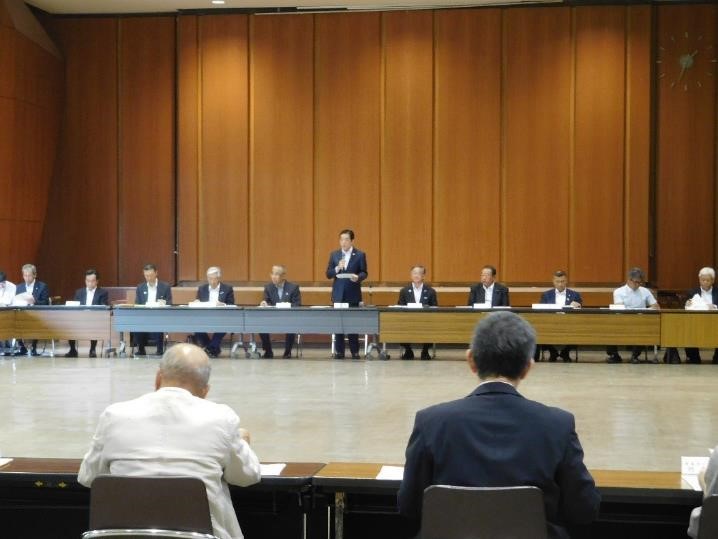 5月29日（水曜日）日本スポーツマスターズ2020愛媛大会実行委員会設立総会・総会（県庁）