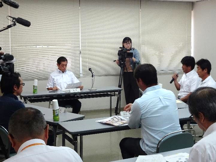 10月15日（火曜日）真珠産業関係者との意見交換会（愛南町）の画像