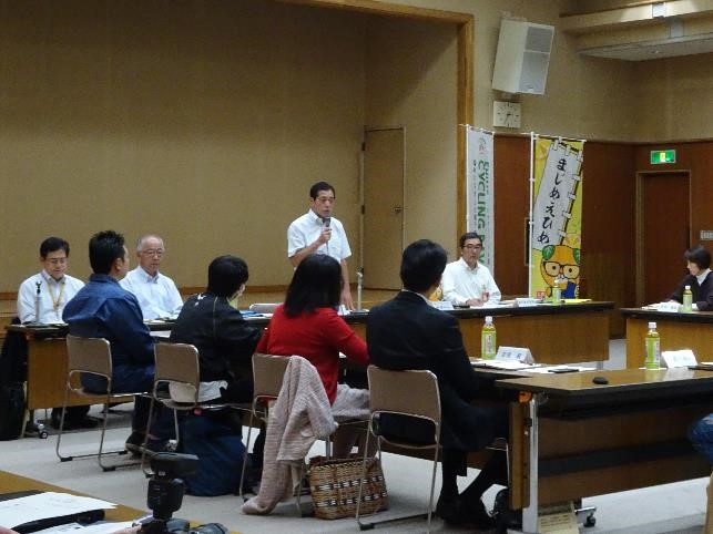 10月15日（火曜日）知事とみんなの愛顔でトーク（宇和島市）の画像
