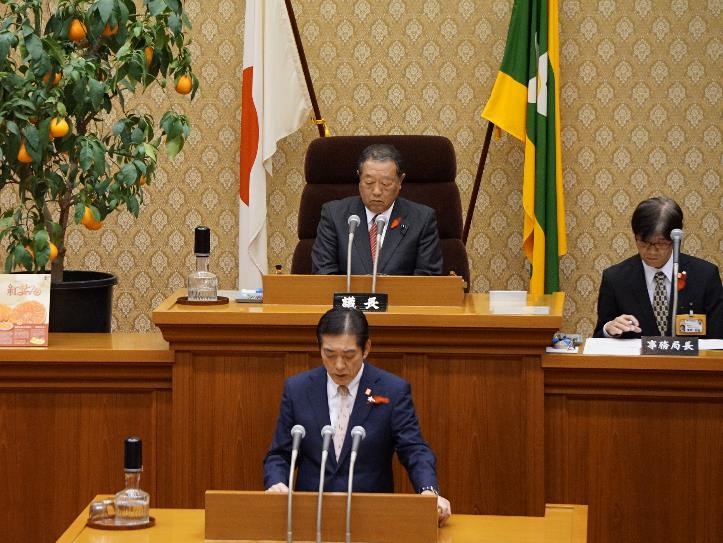 11月25日（月曜日）12月定例県議会開会（県議会議事堂）の画像