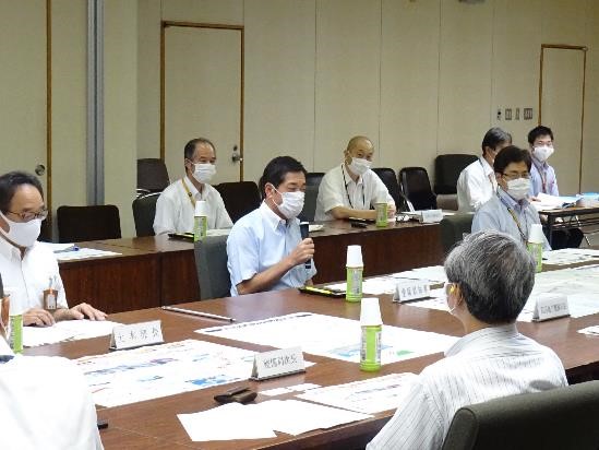 7月15日（水曜日）愛媛県建設事業調整会議（県庁）の画像