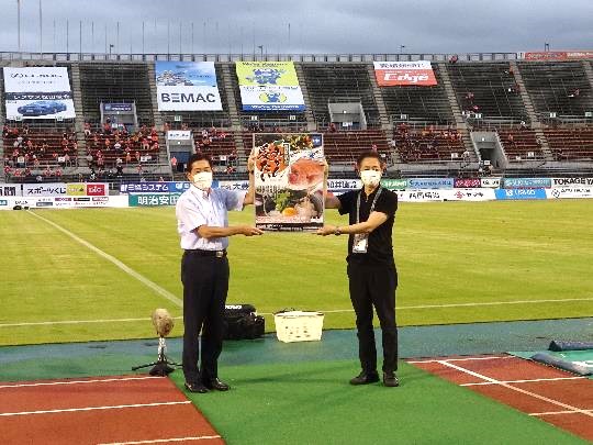 7月15日（水曜日）愛媛FCホームゲーム観戦（ニンジニアスタジアム）の画像