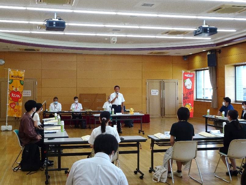 9月3日（木曜日）大学生等との知事とみんなの愛顔でトーク（松山市）の画像