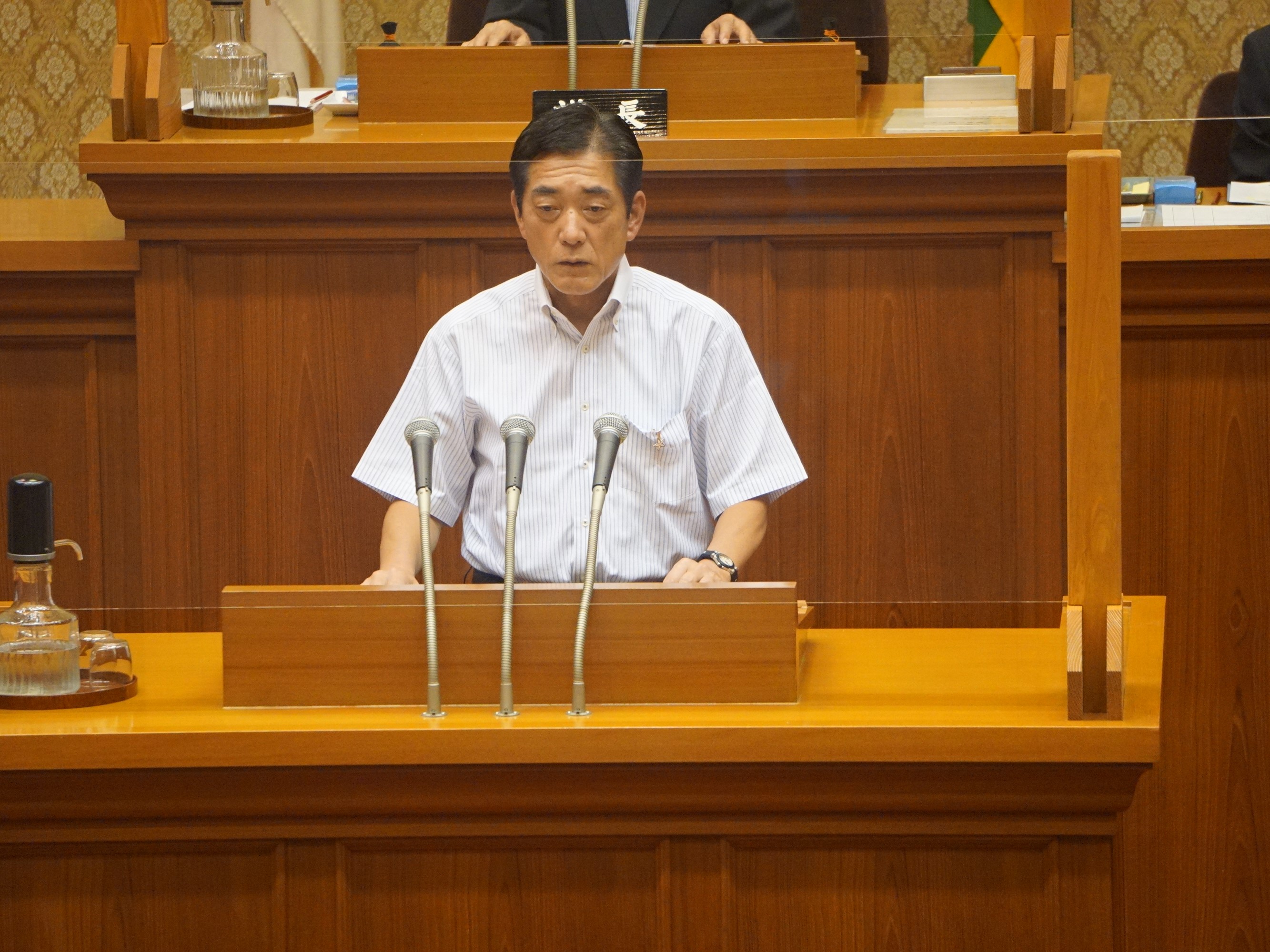 7月7日（水曜日)6月定例県議会閉会（県議会議事堂）の画像