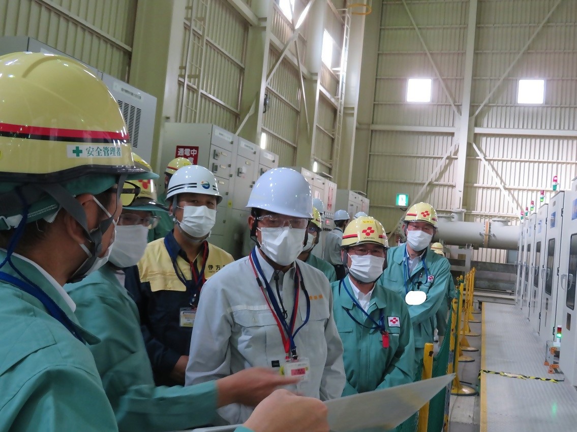 10月15日（金曜日）伊方発電所視察（伊方町）の画像