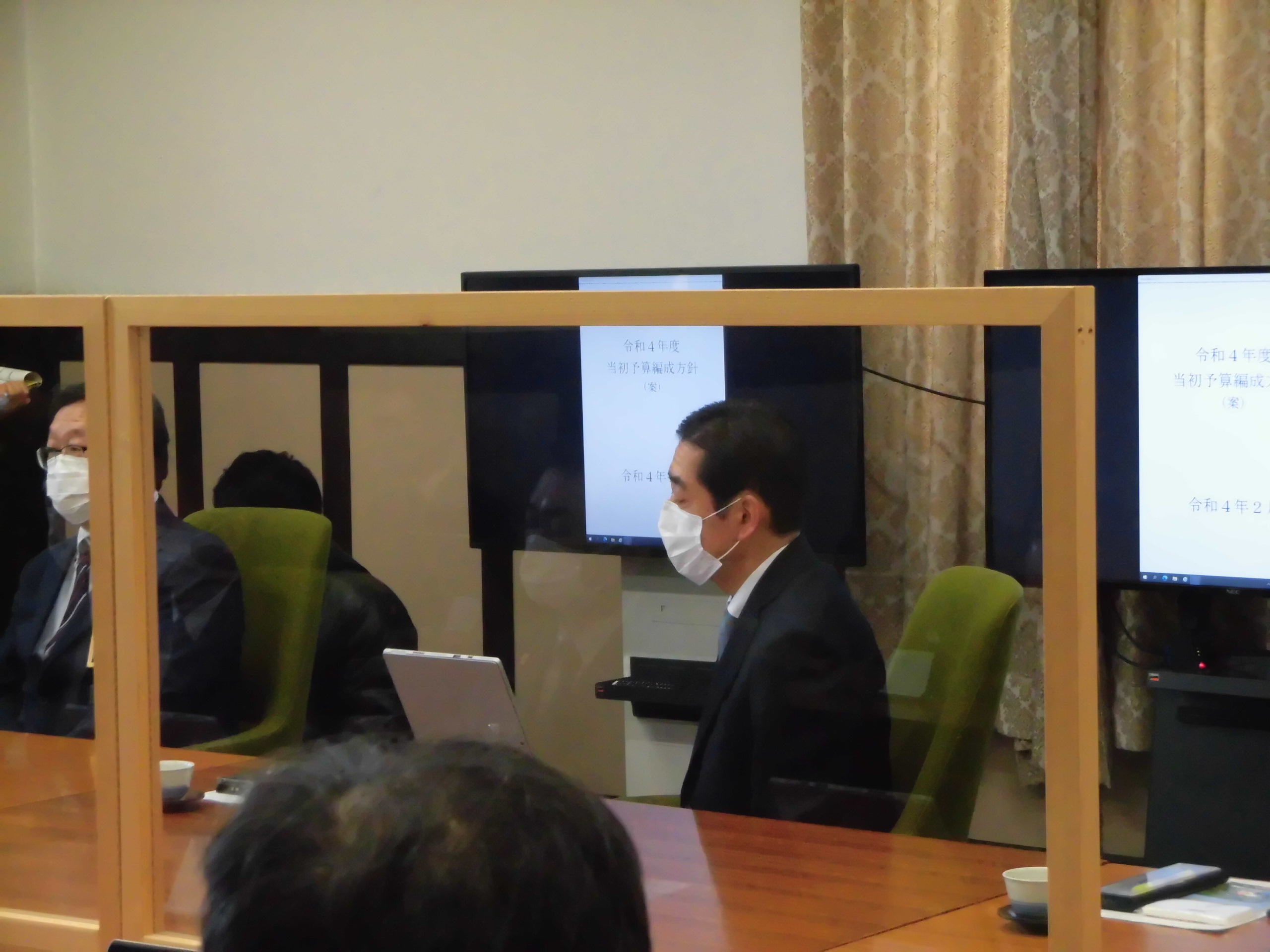 2月1日（火曜日）令和4年度当初予算案知事査定（県庁）の画像
