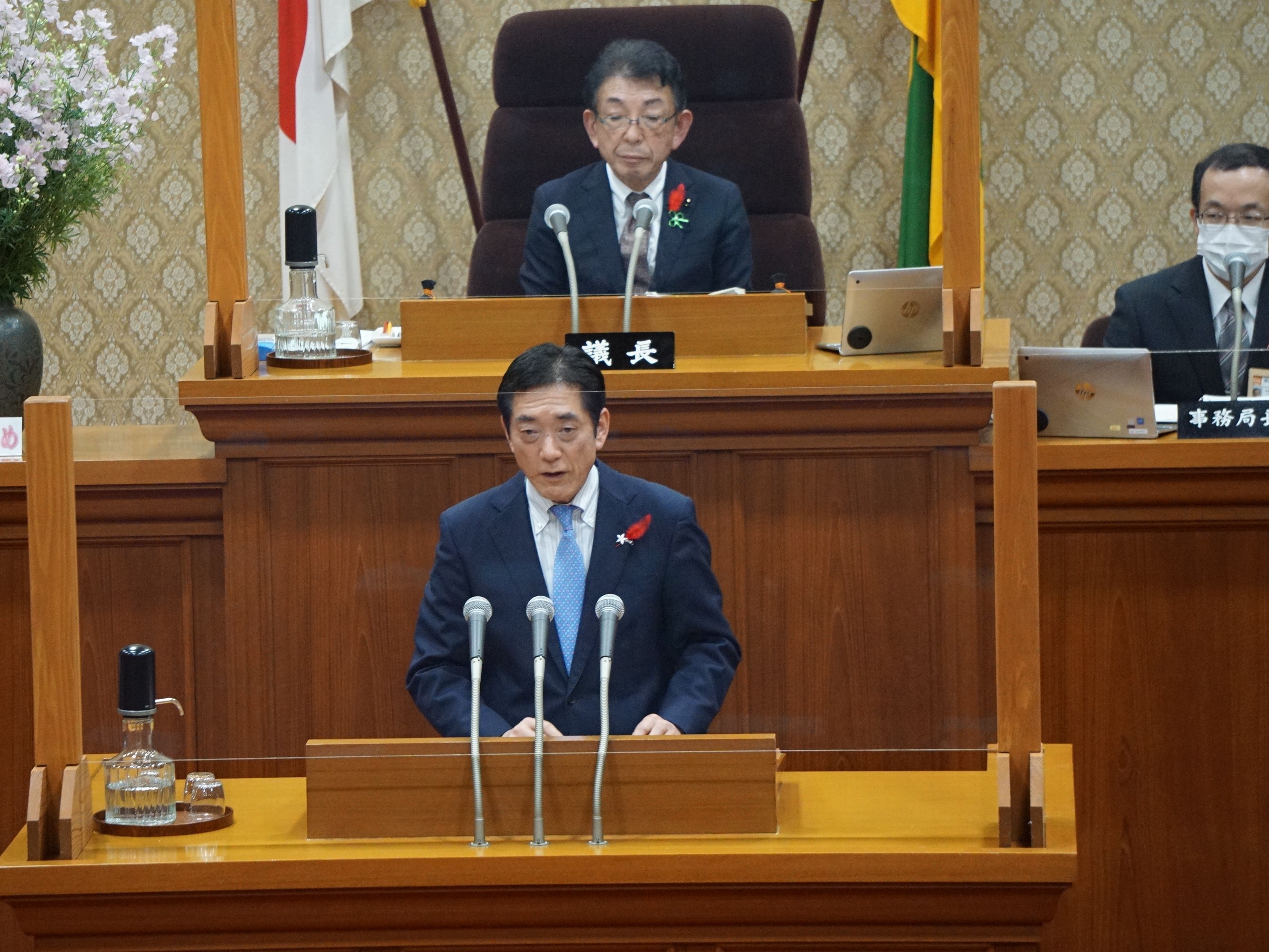 3月18日（金曜日）2月定例県議会閉会（県議会議事堂）の画像