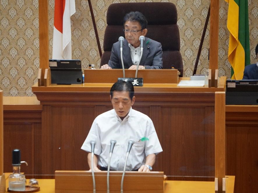 9月9日（金曜日）9月定例県議会開会（県議会議事堂）の画像