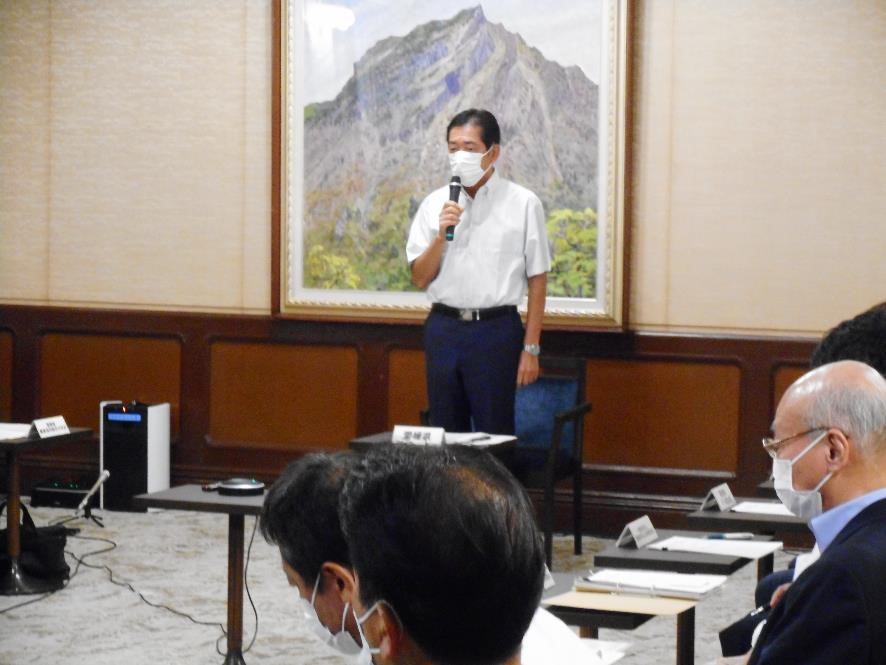 9月9日（金曜日）愛媛県人口問題総合戦略推進会議（県庁）の画像