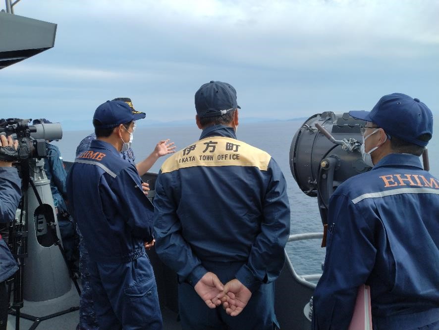 10月12日（水曜日）愛媛県原子力防災訓練（現地訓練視察）（伊方町）の画像