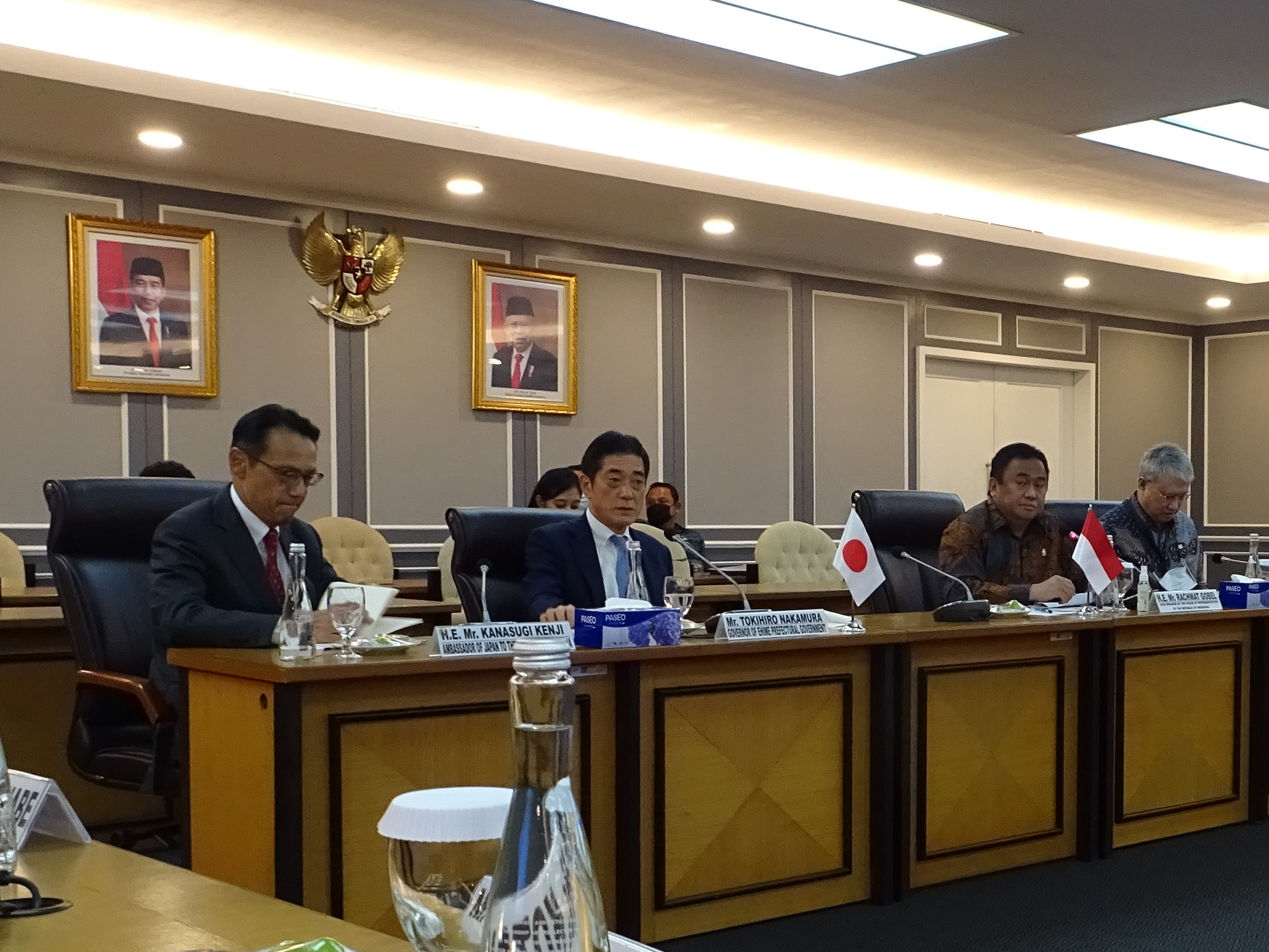 1月17日（火曜日）インドネシア国民代表議会副議長ら訪問（インドネシア）の画像