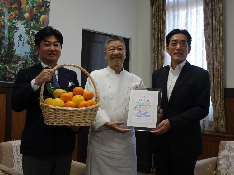 5月17日（水曜日）えひめ食のアンバサダー委嘱式（県庁）の画像